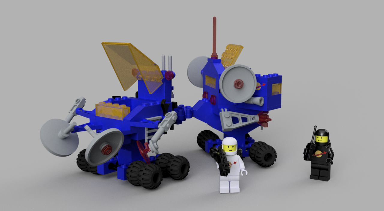 A3003953-乐高积木 6928 铀搜索车